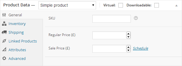 WooCommerce Product Data 01